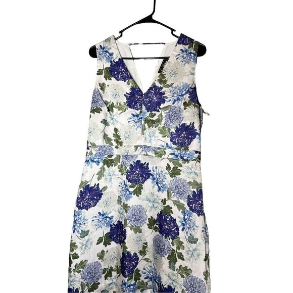 Sam Edelman Women’s Floral Print Maxi Dress Size Large - Picture 2 of 11